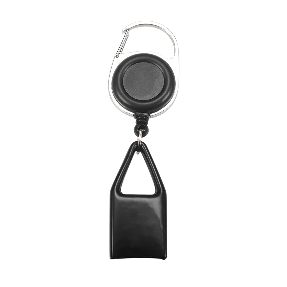 Ubervia Gas Lighters - Wollet Premium Lighter Leash Retractable Lighter Keychain with Assorted Color Black-picture-29