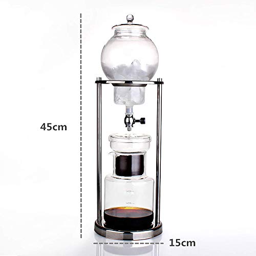 600Ml Cold Brew Cafetera De Goteo Herramientas De Filtro De Vidrio Reutilizables Espresso Dripper Coffee Pot Ice Water… - Imagen 3