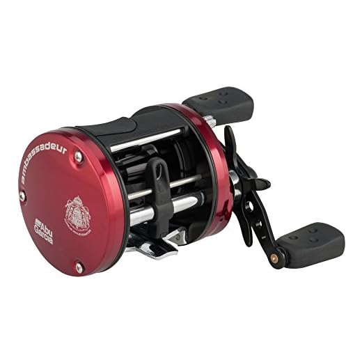 Abu Garcia® Ambassadeur® SX rund rulle – AMBSX-6601 (vänster handtagsposition)