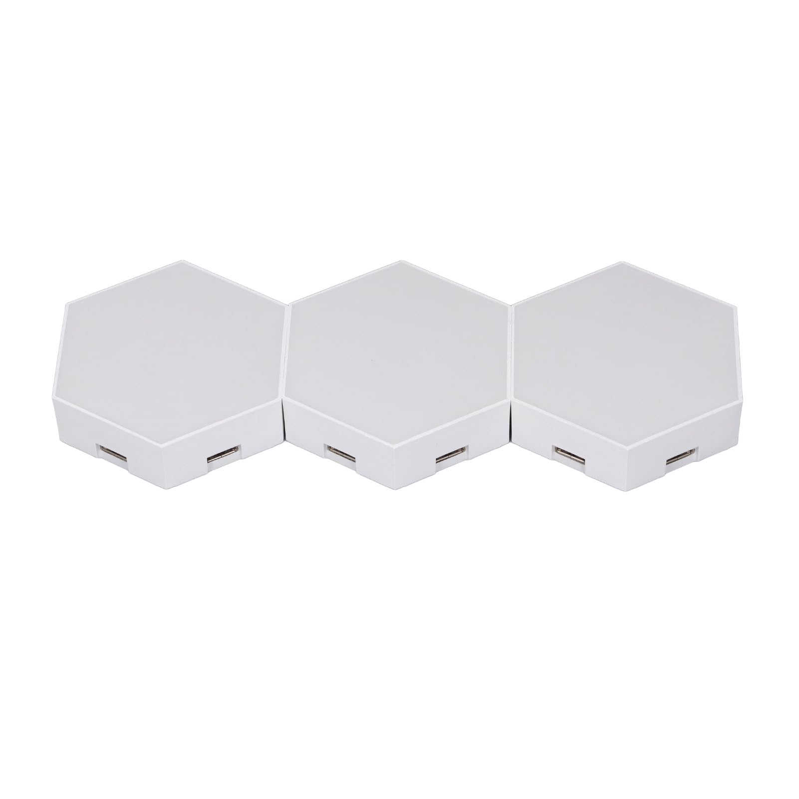 Fafeicy Kit di Luci da Parete Esagonali a LED RGB, 13 Colori, 3 modalità, Controllo Touch Remoto con Alimentazione USB, Ideale per Soggiorno, Camera da Letto e Arredamento casa.