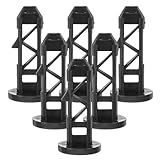 ARTSEWPLY 6 Stück Teiliges Nylon Mülltonnen Deckel Scharnierstifte Wetterfest Einfach zu Montieren Sicherer Verschluss für Outdoor Abfallbehälter und Grundstückspflege