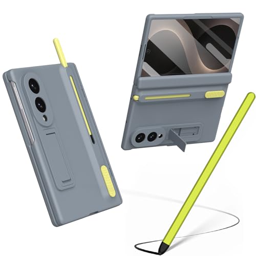Étui Galaxy Z Fold 8 gris idéal pour le bureau avec rangement S Pen pratique