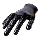 YIOTMOP BDSM Sex Massage Handschuhe Soft Latex Fingerüberzieher Prostata Klitoris Stimulator G-Punkt 5 Methoden Fingerhüllen Flirt Masturbation Erotik Selbstbefriedigung Toy Sex Spielzeug für Paare