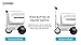 Rydebot Cavallo- Smart Motorized Scooter Rideable Suitcase/Luggage for Adults/Kids with Removable Battery, USB Charging Ports, Aluminum Alloy Frame, Bluetooth, TSA Lock, LED Lights, Silver