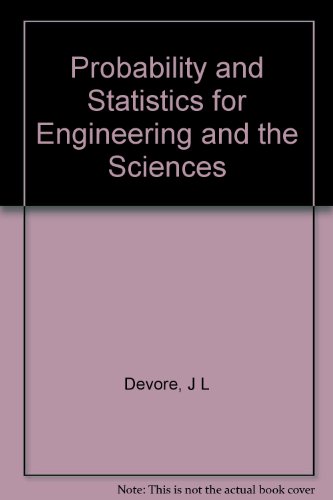Probability and Statistics for Engineering and ... 0534983944 Book Cover