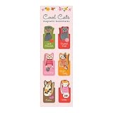 Cool Cats Magnetic Bookmarks