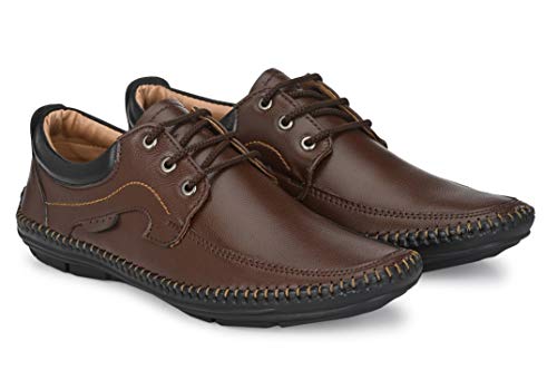 Image of MACTREE Men Flexible-Stitched Sole Premium Formal Shoes for Men