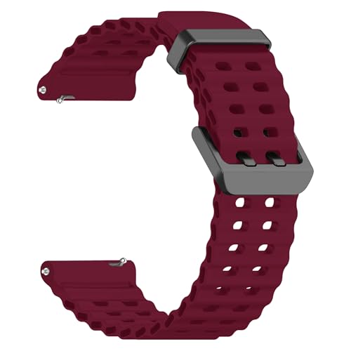 Image of ACM Watch Strap 22mm for Universal 22mm Size Replacement Strap Smartwatch | Silicone Belt Sports Classic Band