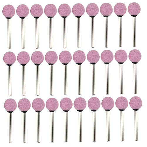 LIFKICH 100pcs Sphere Wheel Grinding Heads Compact Polishing Tools for Efficient Metal Burr Grinding Needs