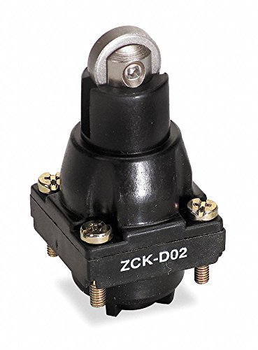 TELEMECANIQUE SENSORS ZCKD02 2 Directions, for USE with XC Series, LATERAL Approach, Limit Switch, Plunger Head, Roller Plunger, Spring Return