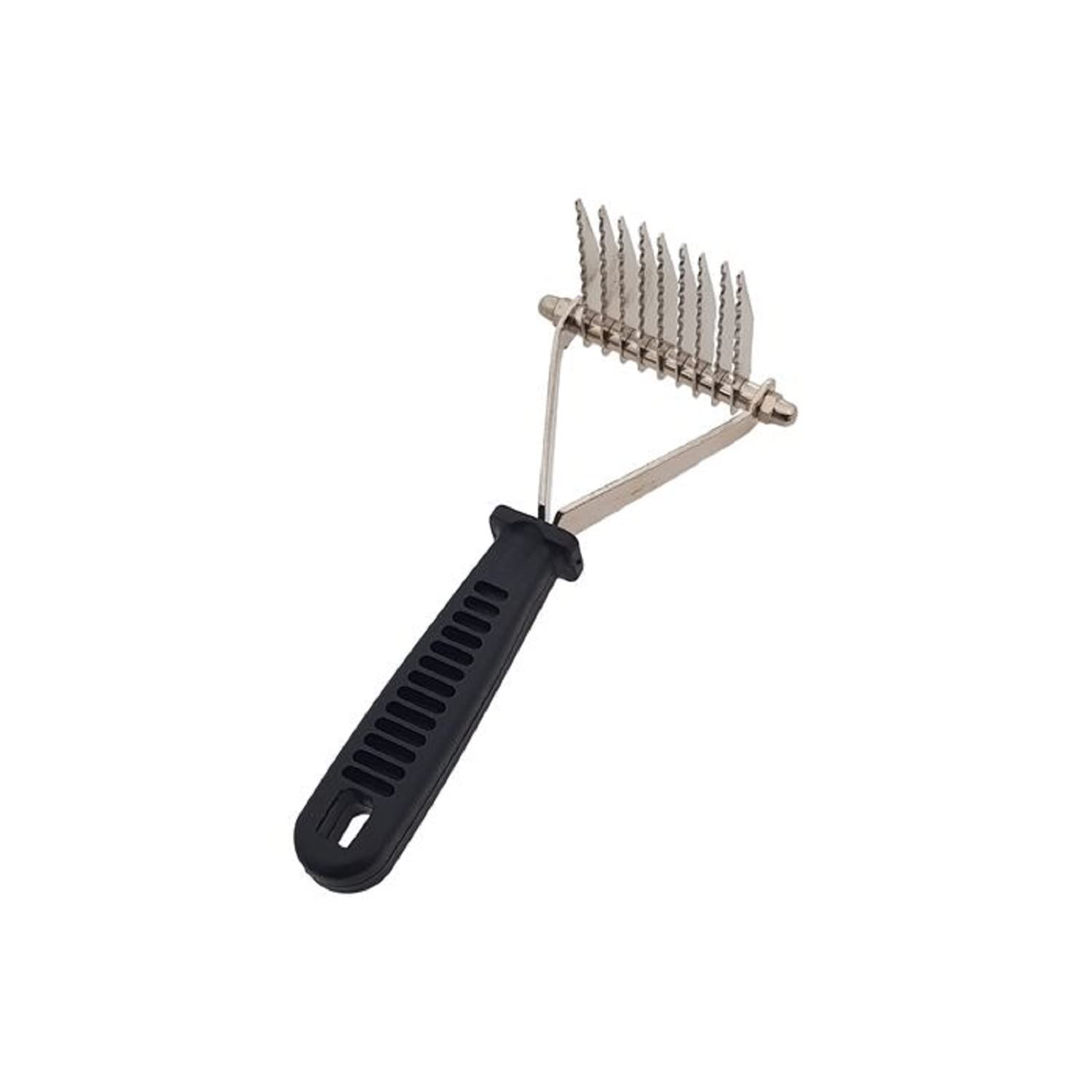 Emily Pets Dog Undercoat Rake Tool, Dog Dematting Tool For Dogs Easily & Safely Remove Dead, Matted Or Knotted Hair,Ergonomic Dematting Comb For Cats,No-Slip Safety Handle(Black) (B09PBRKRS5) Amazon Price History, Amazon Price Tracker