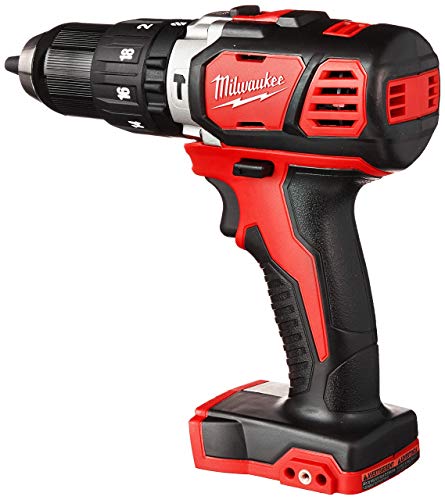 Milwaukee 2607-20 1/2'' 1,800 Rpm 18V Lithium Ion Cordless Compact Hammer Drill / Driver With Textured Grip, All Metal Gear Case, And Led Lighting (Bare Tool) (Renewed) #TOP3