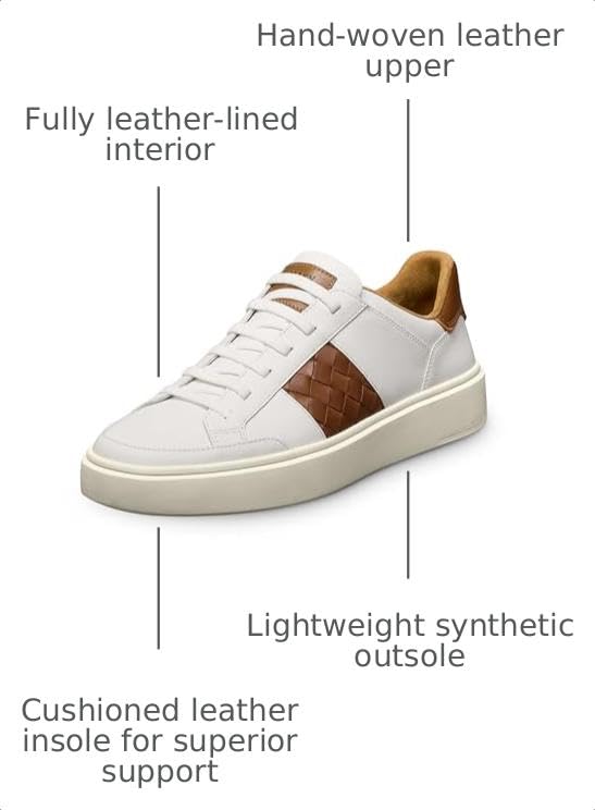 Image of Allen Edmonds Men's Oliver Leather Sneakers
