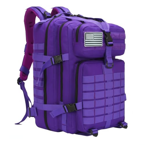SEYATULLH 45L Military Tactical Backpack & Women Bug Out
