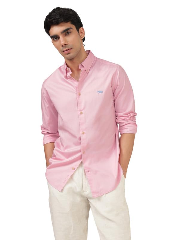 Casual Men’s Shirt (Pink)
