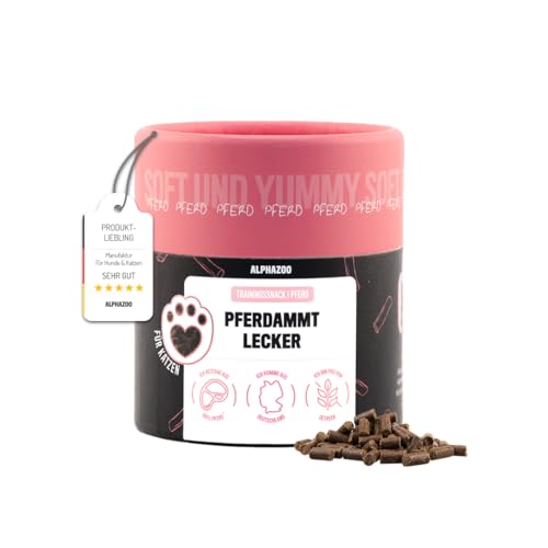 Produktbild von alphazoo Pferdammt Lecker Katzensnack Pferd - 65 g