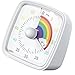 Small Electronic Timers with Colorful Rainbow Dials Time Management Device Quiet Operate Timers Tool for Kid & Adults