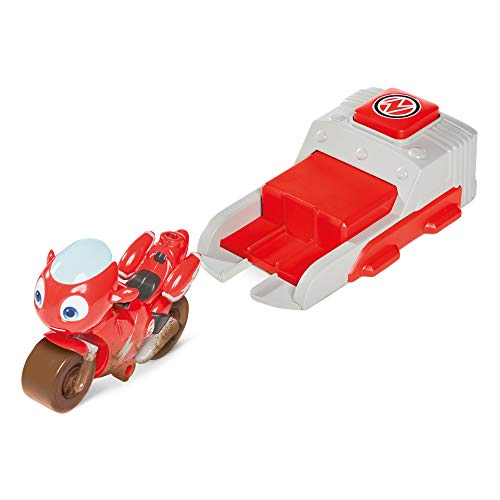 Ricky Zoom Launch & Go Ricky, das Spielzeugmotorrad mit exklusiver Spielfigur und Highspeed-Antrieb sorgt für Speed & Action liefert perfekte Abenteuer für Kinder im Vorschulalter und Fans der Serie! Cover