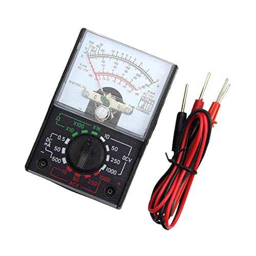 OSALADI シー高精デジタルマルチメーター オートレンジ対応 ディスプレイ 電圧計 マルチテスター 電気路の測定に適用 小型電線 自動車部品用