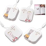 ❖Cinta métrica retráctil automática presionando el botón en la caja. Se pueden usar para medir la ropa o partes del cuerpo.