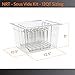 Sous Vide Container with Lid & Rack - 12Qt Suits Anova, Nano, Joule and Most Circulators up to 2.5