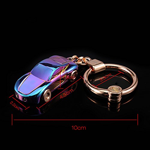 Image of SOMGEM Creative Key Chain Car Keychain Flashlight with 2 Modes LED Lights