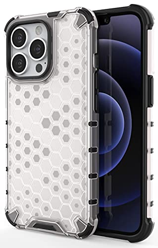 Image of Glasgow Back Case Cover Compatible with Apple iPhone 13 Pro (Stylish Design) -Transparent