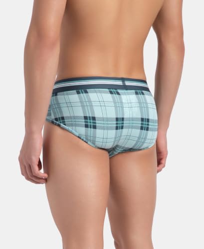 Image of Jockey UI20 Men Super Combed Cotton Elastane Stretch Printed Brief with Ultrasoft Waistband (Pack of 2)