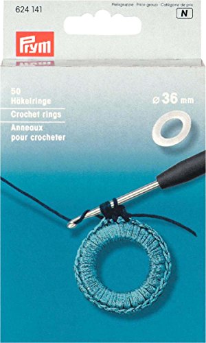 Prym Consumer Häkelringe, weiß, Ø 36 mm, 50 Stück Cover