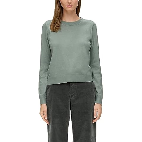 s.Oliver Women's Long Sleeve Pullover in Green Cover