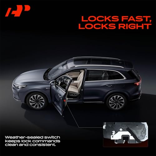Image of A-Premium Rear Right Passenger Side Door Lock Actuator Compatible with Nissan Rogue 2008-2015, Rogue Select 2014-2015