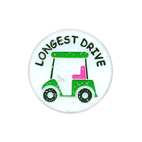 Navika Longest Drive Glitzy BALLMARKER W/HAT Clip