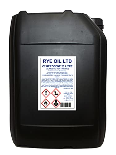 KEROSENE HEATING OIL 20 LITRE - For Domestic Heating Systems - Just Pour Into Your Tank.