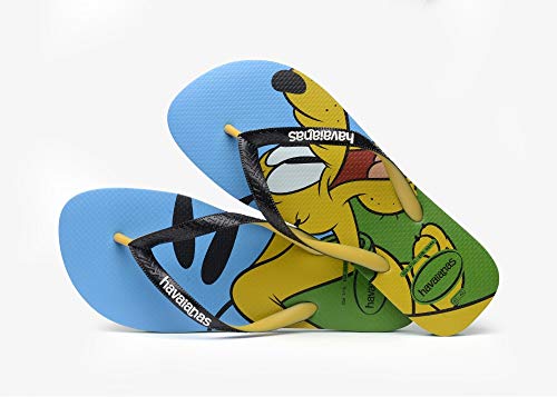 Chinelo Disney Stylish, Havaianas, Criança Unissex, Verde Tropical, 25/26