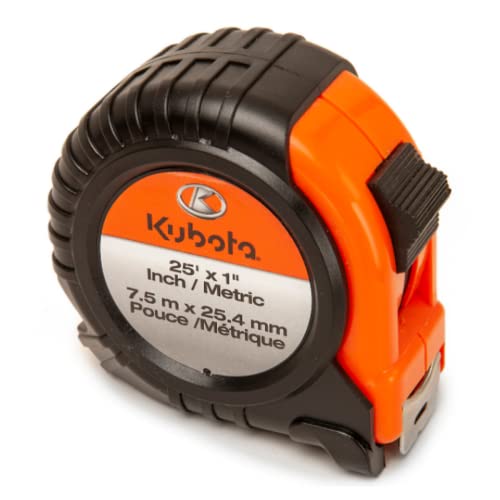 Cinta métrica Kubota 25 pies doble regla miniatura 4