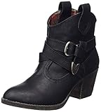  Rocket Dog Damen Satire Cowboystiefel, Black Lewis, 39 EU