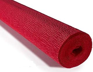 FloristryWarehouse Crepe paper roll 180g (50 x 250cm) Crimson Red (shade 589)