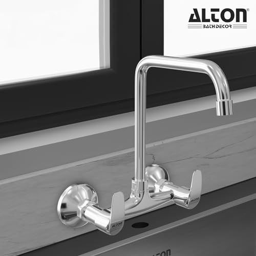 Image of ALTON MTX3570-UM, Kitchen Sink Mixer with 360 Degree Swivel Spout | Kitchen Sink Tap | Kitchen Faucet | Tap for Kitchen Sink | Taps | Kitchen Mixer