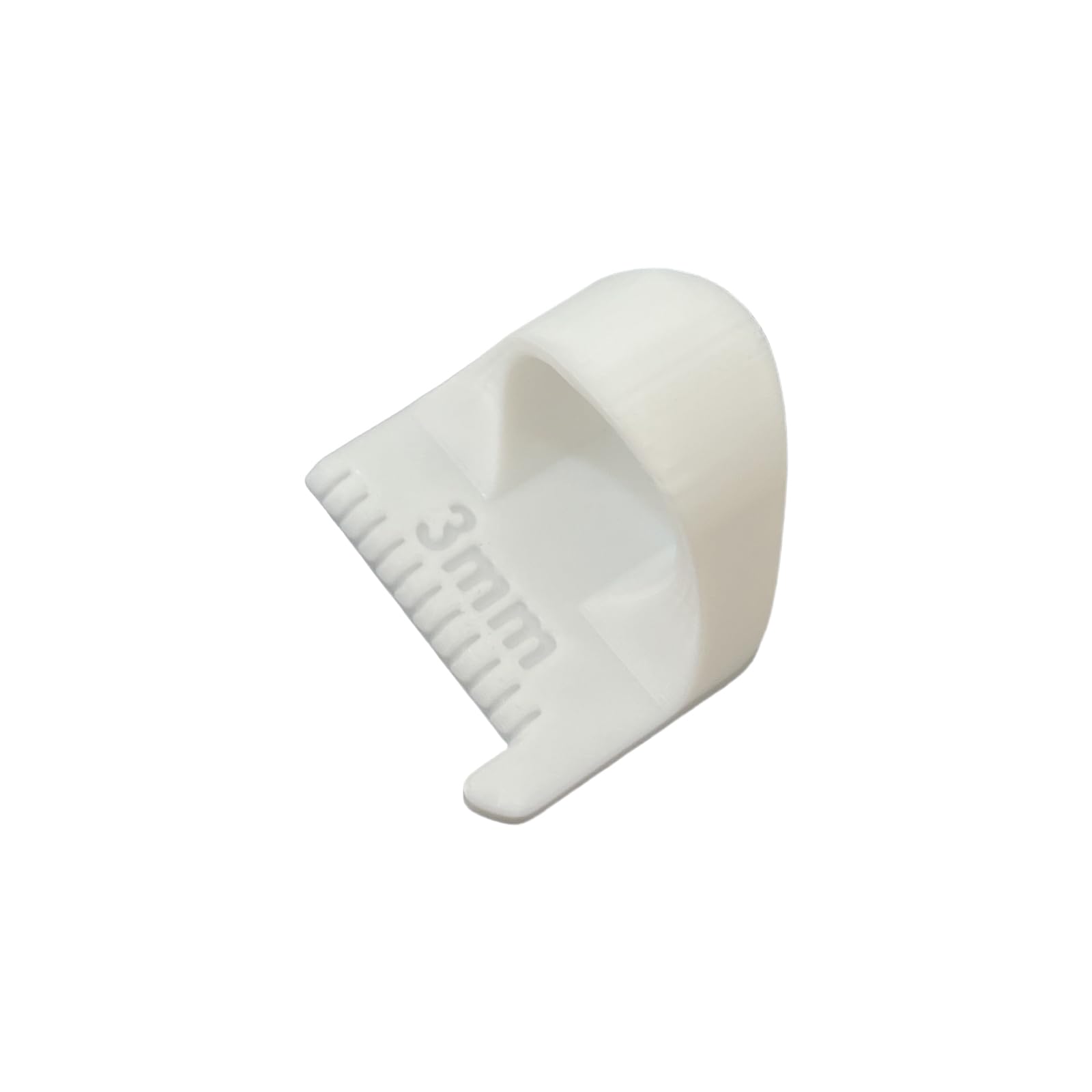 Hsioluted White Sewing Aid Finger Quilting Ruler Patchwork Stitching Measuring Tool Professional Tailors Sewing Quilting Tool Professional Tailoring Equipment