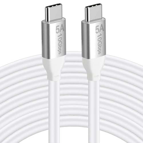 USB C 3.1 Gen 2 Cable 10FT, 10Gbps 100W Fast Charging Cable Orange image 5