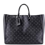 Louis Vuitton, Pre-Loved Grand Sac Bag Monogram Eclipse Canvas, Black