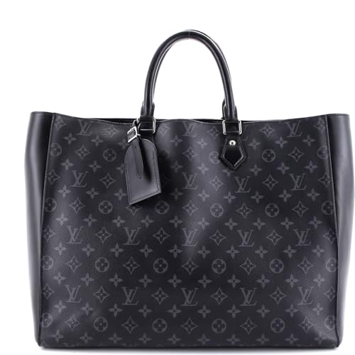 Louis Vuitton, Pre-Loved Grand Sac Bag Monogram Eclipse Canvas, Black