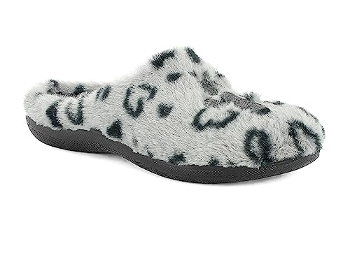 Chaussons chaussonfemme léopard inblu pantoufles hiver rembourrées taille 35-41