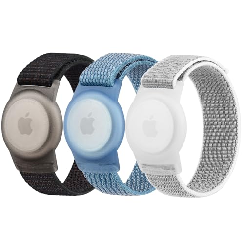 Anti-perte : bracelet AirTag enfant en nylon pour ne plus jamais perdre de vue