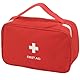Erste Hilfe Tasche Leere medizinische Kit Tasche Reise Notfalltasche Leichte Medizin Lagerung Leere Tasche Multifunktionale Schicht für Notfall Home Office Auto Outdoor Boot Camping Wandern (rot)