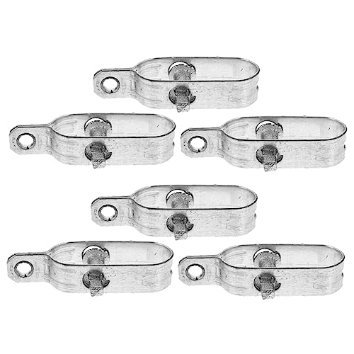 HEMOTON 6Pcs Wire Tensioner Heavy Duty Tightener for Cable Rope Compact Tool for Easy Tensioning Agriculture and Industrial Use Durable and Lightweight Design