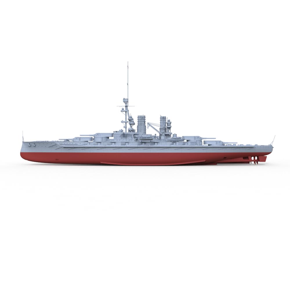 MRY-SFW SSC200587-A 1/200 zestaw do budowy modelu wojskowego SMS Kaiser pancernik segmentowy kadłub