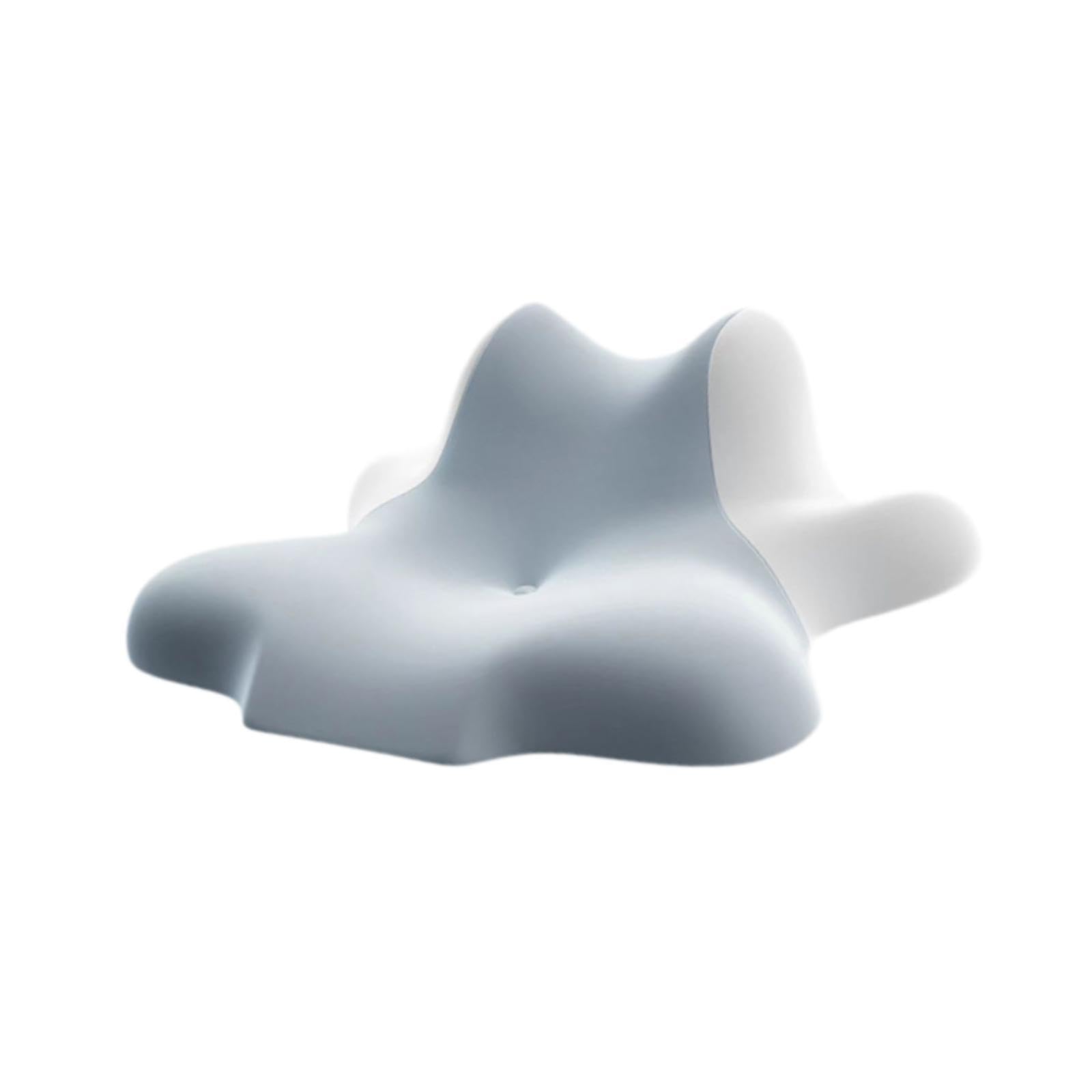 Cuscino in memory foam per dormire, sdraiarsi, sdraiarsi, per dormire, schiena, addominali, uomini/donne, accessori da letto, supporto cervicale, ergonomico, (blu)