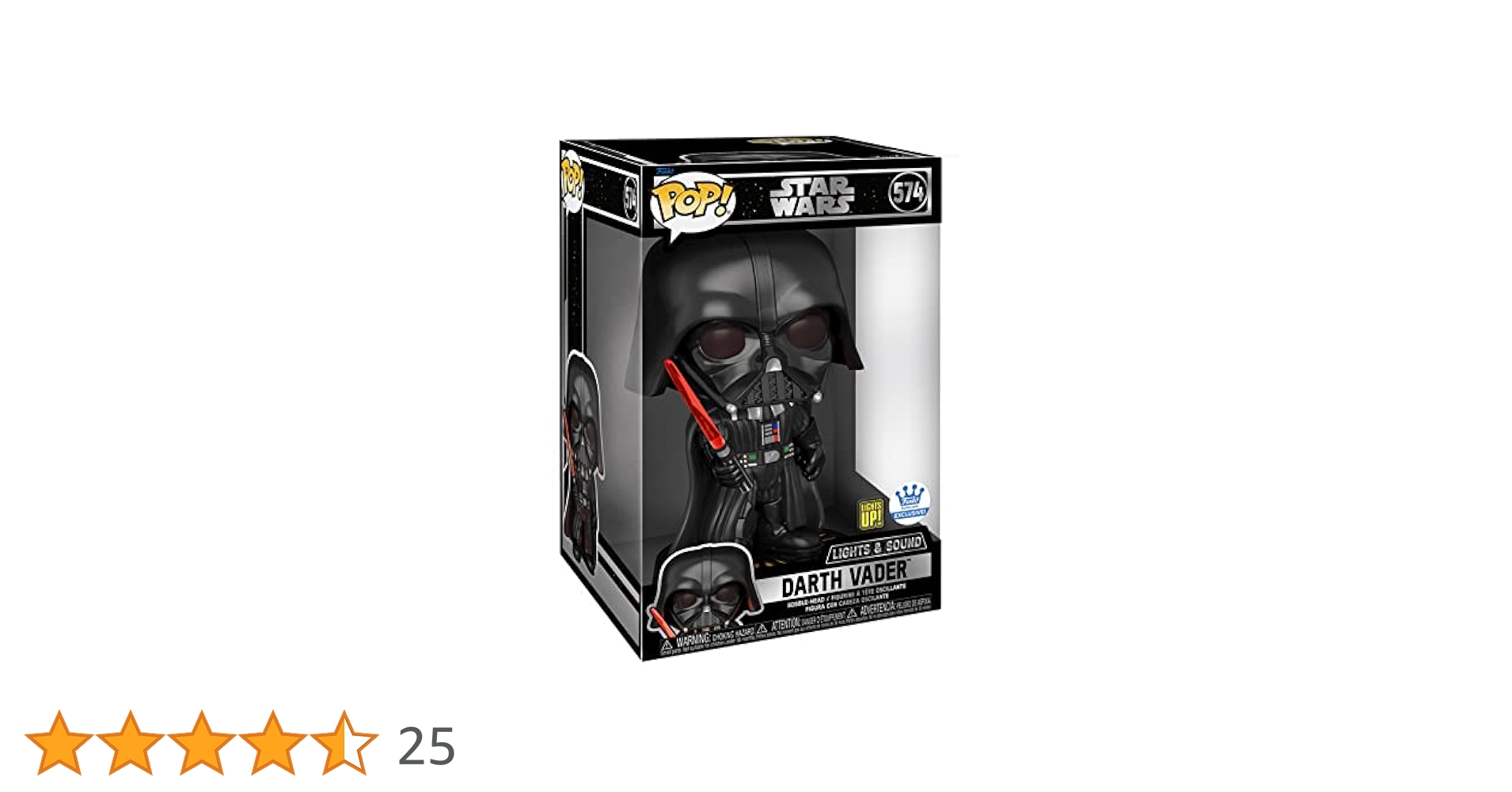 Amazon.co.jp: Funko POP! スターウォーズ - 10インチ ジャンボ