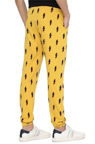 Image of FOREVER 21 Mens Printed Regular Fit Pants